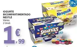 E.Leclerc Nesquik - iogurte bicompartimentado promoção