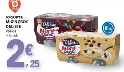 E.Leclerc P'tit déli - iogurte mix'n croc promoção