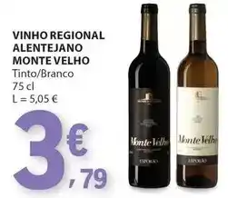 E.Leclerc Monte velho - vinho regional alentejano promoção