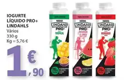 E.Leclerc Lindahls - iogurte líquido pro+ promoção