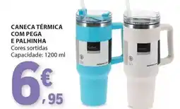 E.Leclerc com - caneca térmica com pega e palhinha promoção