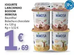 E.Leclerc Mimosa - iogurte lanchinho bopom promoção