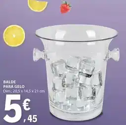 E.Leclerc Dim - balde para gelo promoção