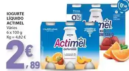 E.Leclerc Danone - iogurte liquido actimel promoção
