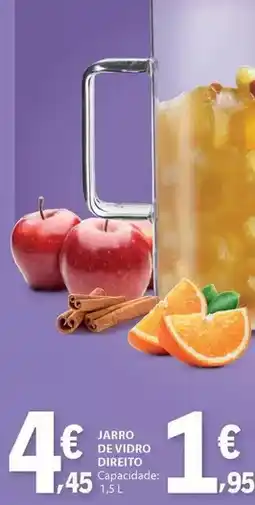 E.Leclerc Jarro de vidrio promoção