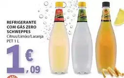 E.Leclerc Schweppes - refrigerante com gas zero promoção