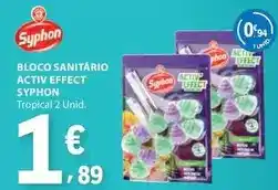 E.Leclerc Bloco sanitário activ effect promoção