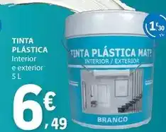 E.Leclerc Tinta plástica promoção
