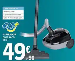 E.Leclerc €co+ - aspirador com saco promoção