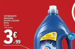 E.Leclerc Detergente maquina roupa liquido promoção