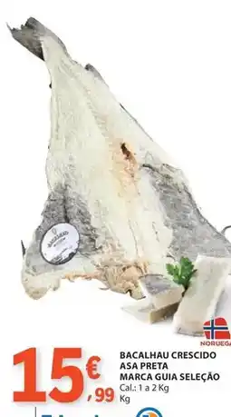 E.Leclerc A+ - bacalhau crescido asa preta marca guía seleção promoção