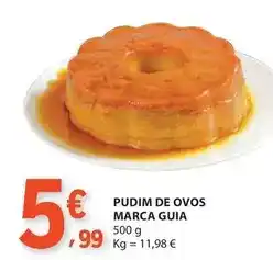 E.Leclerc Marca guia - pudim de ovos promoção