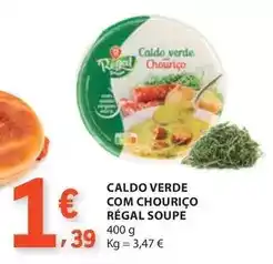 E.Leclerc com - caldo verde com chourico promoção