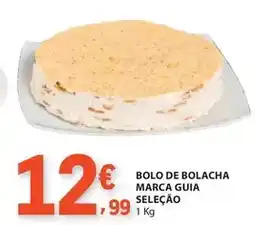 E.Leclerc Seleção du chef - bolo de bolacha marca guia promoção