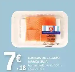 E.Leclerc Marca guia - lombos de salmão promoção