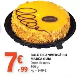 E.Leclerc Marca guia - bolo de aniversário promoção