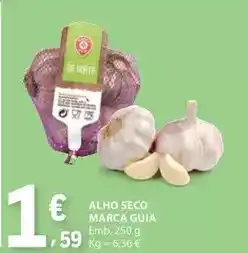 E.Leclerc Marca guia - alho seco promoção
