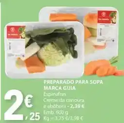 E.Leclerc Marca guia - preparado para sopa promoção