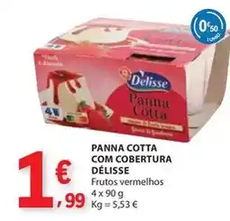 E.Leclerc P'tit déli - panna cotta com cobertura promoção