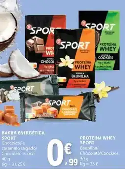 E.Leclerc A+ - proteina whey sport promoção