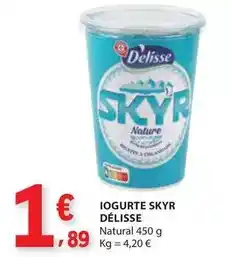 E.Leclerc Delisse - iogurte skyr délisse promoção