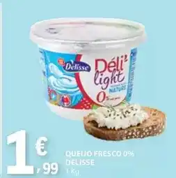 E.Leclerc Delisse - queijo fresco 0% promoção