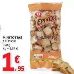 E.Leclerc Mini - tostas epi d'or promoção