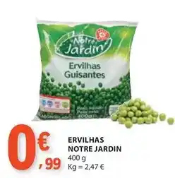 E.Leclerc Notre jardin - ervilhas promoção