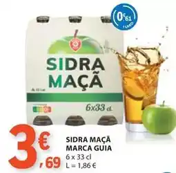 E.Leclerc Marca guia - sidra maçã promoção