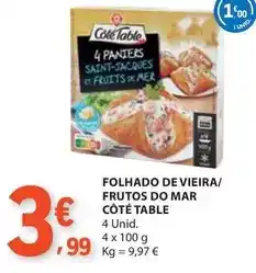 E.Leclerc Vieira - folhado de vieira/fruttos do mar cote promoção