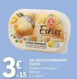 E.Leclerc Gelado gourmandes promoção