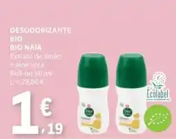 E.Leclerc Bio - desodorizante bio promoção