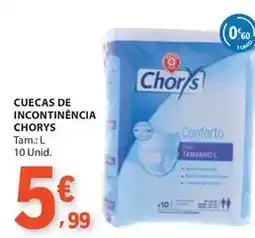 E.Leclerc Cuecas de incontinencia promoção