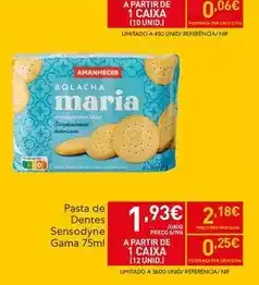Recheio Amanhecer - pasta de dentes promoção
