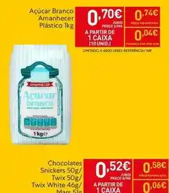Recheio Amanhecer - açúcar branco promoção