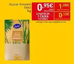 Recheio Sidul - açúcar amarelo promoção