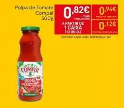Recheio Compal - polpa de tomate promoção