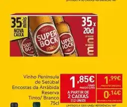 Recheio Mini - vinho península de setubal promoção