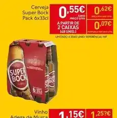 Recheio Super bock - cerveja promoção