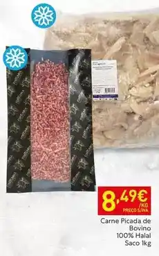 Recheio Picada - carne de bovino 100% halal saco promoção