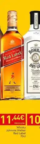 Recheio Johnnie walker - whisky promoção