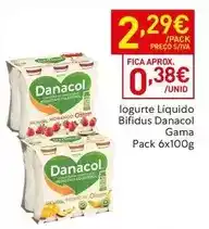 Recheio Danacol - iogurte liquido bifidus danacol promoção