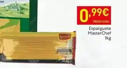 Recheio Masterchef - esparguete promoção