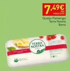 Recheio Terra nostra - queijo flamengo promoção