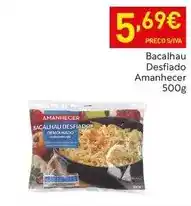 Recheio Amanhecer - bacalhau desfiado promoção
