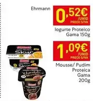 Recheio Skyr - logurte proteico gama promoção