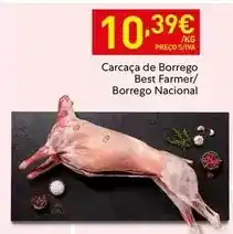 Recheio Nacional - carcaça de borrego best farmer/ borrego promoção