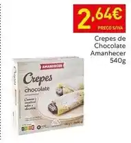 Recheio Amanhecer - crepes de chocolate promoção