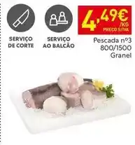 Recheio Pescada no3 promoção