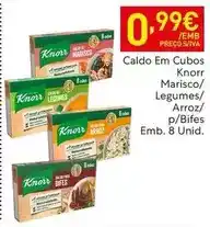 Recheio Knorr - caldo em cubos marisco promoção